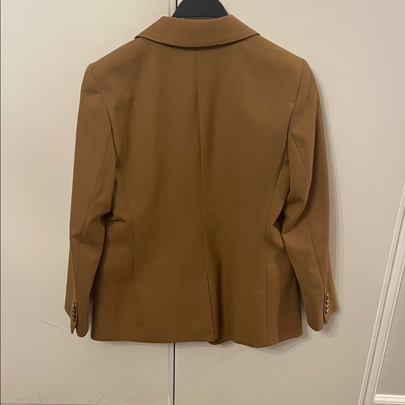 Banana republic blazer gold buttons camel NWT sz6 classic - Picture 5 of 5